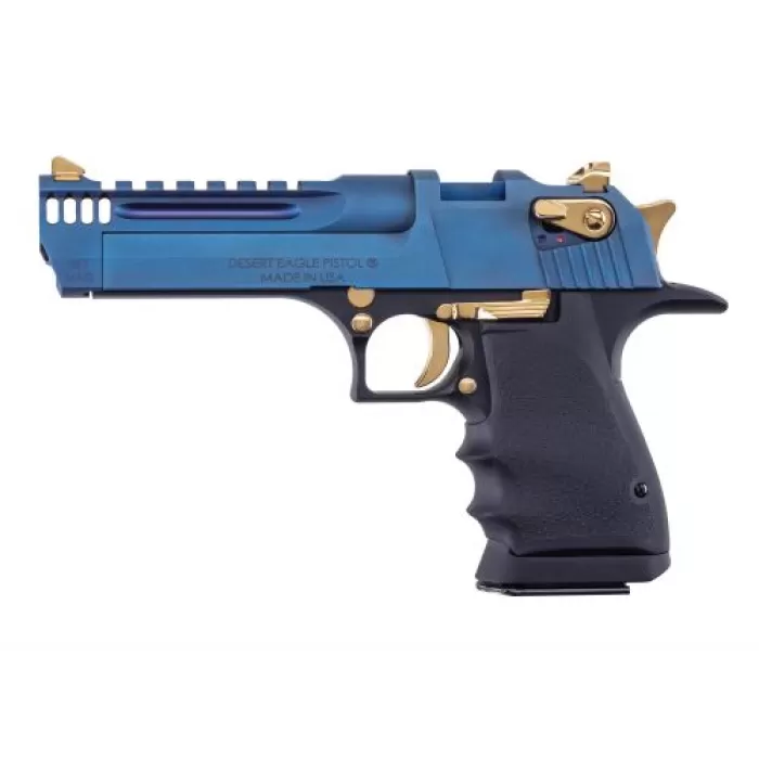 Magnum Research  DESERT EAGLE .357 Mag, 8 rnd - Black/CARBO BLUE [MPN:ZDE357L5CBG]