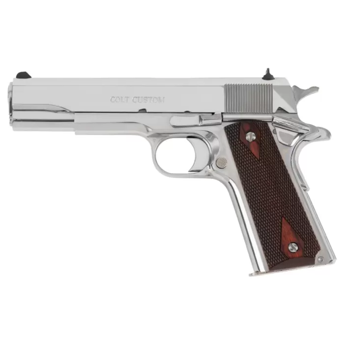 Colt 1911 Classic Shooter's Model .38 Super Bright Stainless Pistol