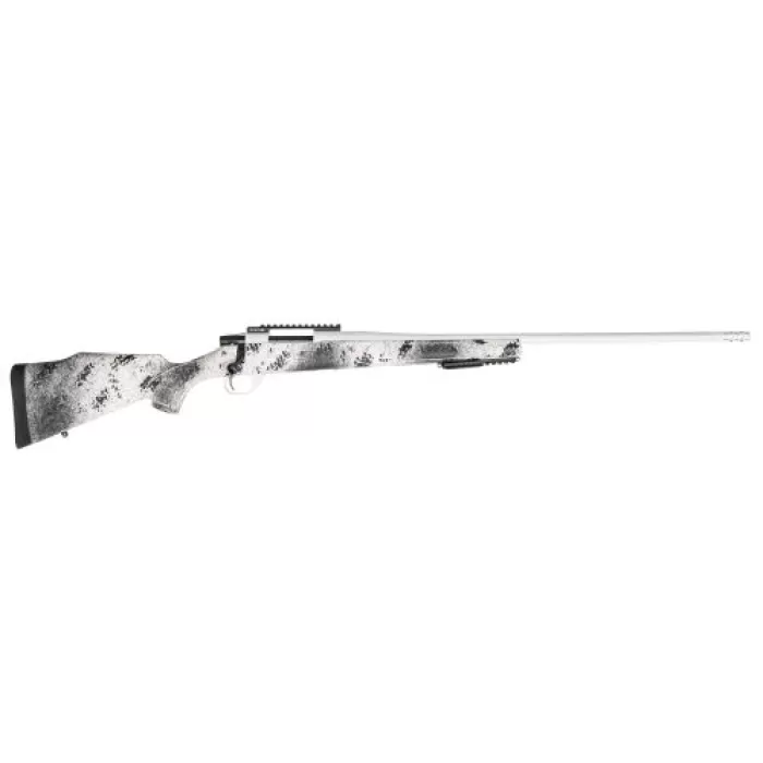 Weatherby Vanguard Arctic Pro Monte Carlo 6.5 PRC Hidden White Cerakote Arctic Camo Rifle