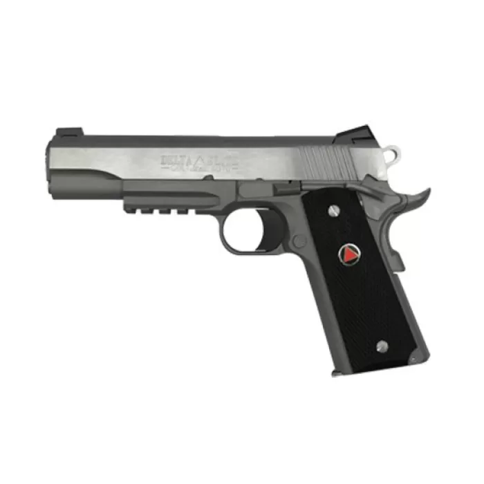 Colt Delta Elite Rail Gun 10mm Matte Stainless Steel Pistol