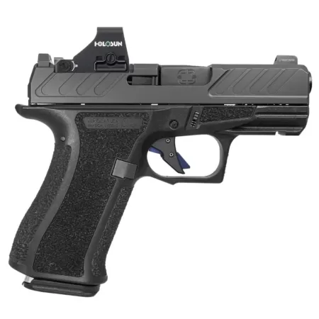 Shadow Systems CR920X Compact 9mm Black Pistol w/ Holosun Red Dot