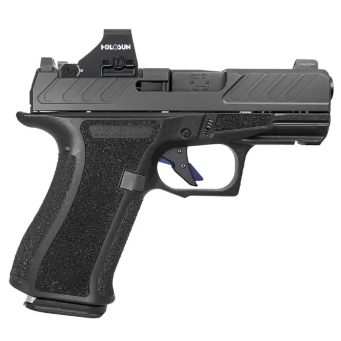 Shadow Systems CR920X Compact 9mm Black Pistol w/ Holosun Red Dot