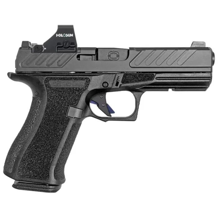 Shadow Systems CR920XL Optic Ready 9mm Black Pistol w/ Holosun Red Dot