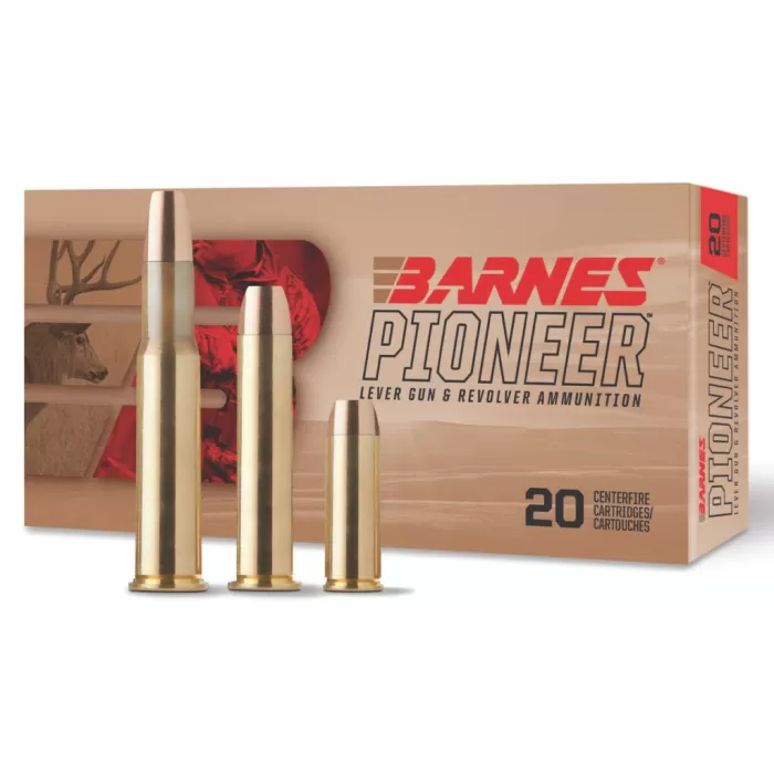 Barnes Pioneer 44 Remington Magnum, 225gr, XPB Hollow Point, 20rd Box Barnes Pioneer 44 Remington Magnum, 225gr, XPB Hollow Point, 20rd Box