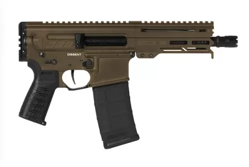 CMMG DISSENT Mk4 Braced .300 Blackout Midnight Bronze Rifle