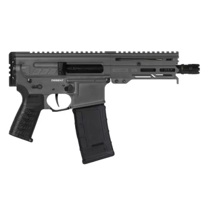 CMMG Dissent Braced 5.56 NATO Tungsten Pistol CMMG Dissent Braced 5.56 NATO Tungsten Pistol