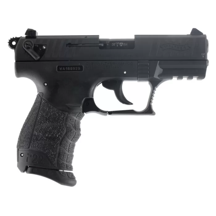 WALTHER P22QD 22 LR 3.4in 2x 10rd Semi-Automatic Pistol (5120500) WALTHER P22QD 22 LR 3.4in 2x 10rd Semi-Automatic Pistol (5120500)