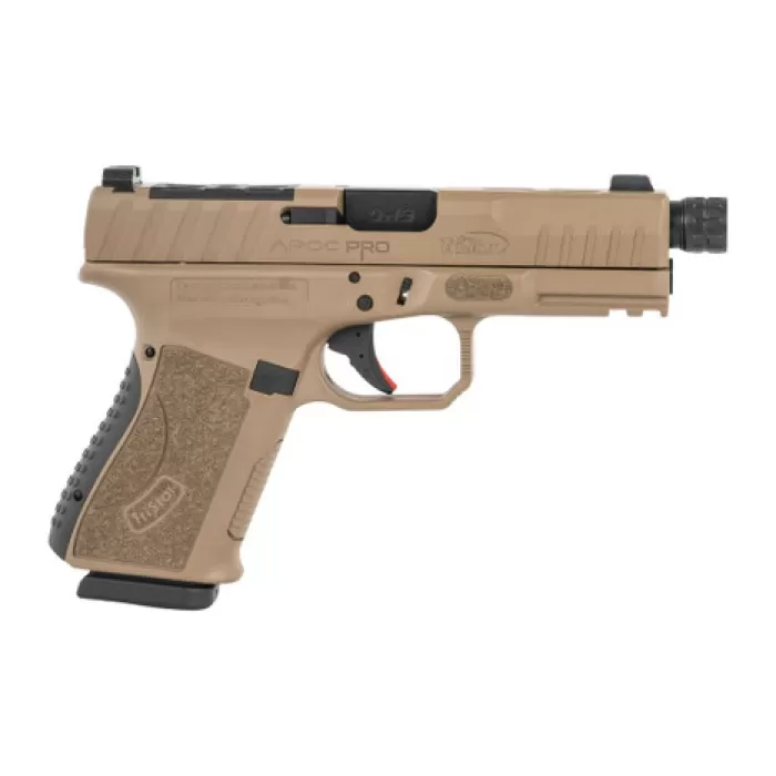 TRISTAR APOC PRO 9MM 15RD FDE TB TRISTAR APOC PRO 9MM 15RD FDE TB