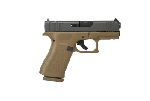 Glock G43X MOS Flat Dark Earth / Black 9mm 3.39