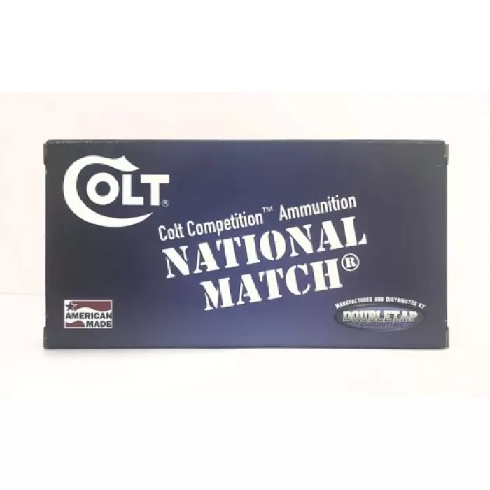 Doubletap 38 Spc Colt Nat Match 125Gr Fmj-Fp 50/Bx 38SP125FMJCT Doubletap 38 Spc Colt Nat Match 125Gr Fmj-Fp 50/Bx 38SP125FMJCT