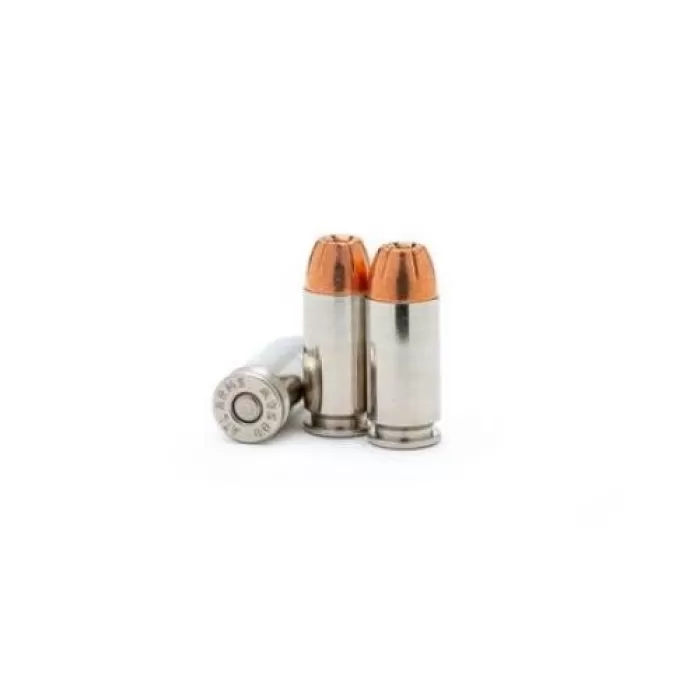 Atlanta Arms Elite Defense Brass 9mm 115 Grain 20-Rounds JHP Atlanta Arms Elite Defense Brass 9mm 115 Grain 20-Rounds JHP
