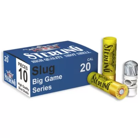 STERLING 20 GA SLUG 200 ROUND CASE UPC: 8698779964887