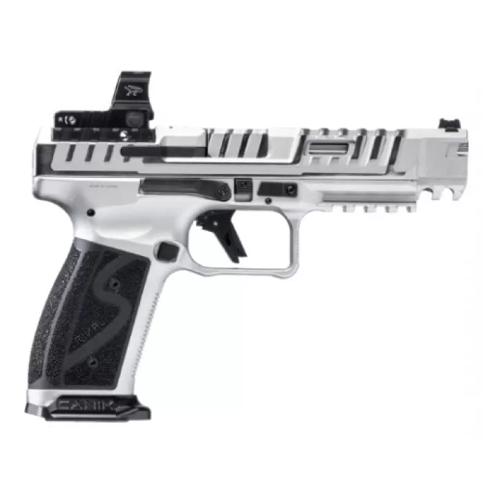 Canik SFx Rival-S Competition 9mm Chrome Pistol w/ Canik MO2