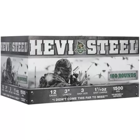 HEVI-Shot HEVI-Steel Shotshells 12ga 3