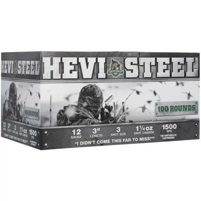 HEVI-Shot HEVI-Steel Shotshells 12ga 3