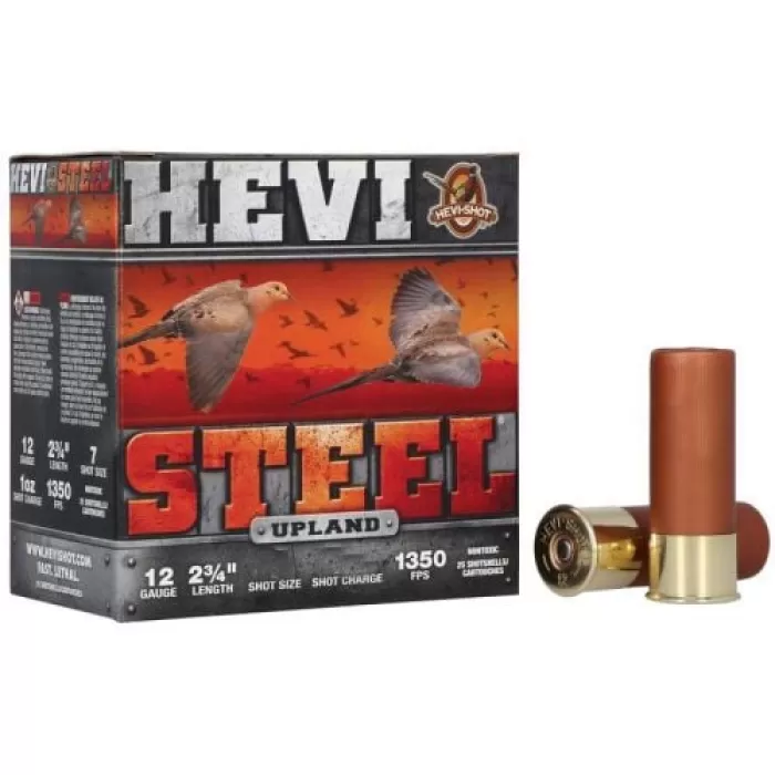 HEVI-Shot Hevi-Steel Upland Shotshells 12ga 2-3/4 HEVI-Shot Hevi-Steel Upland Shotshells 12ga 2-3/4
