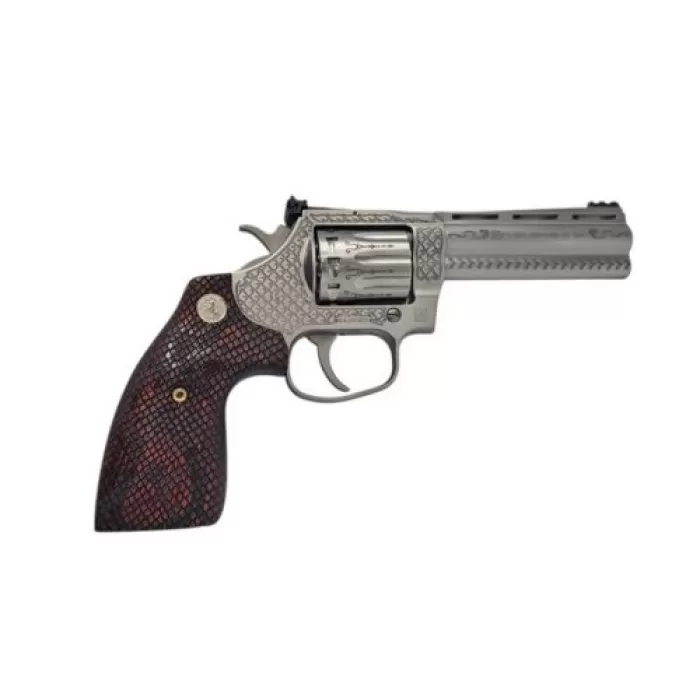 Colt King Cobra Engraved .22 LR Stainless Revolver