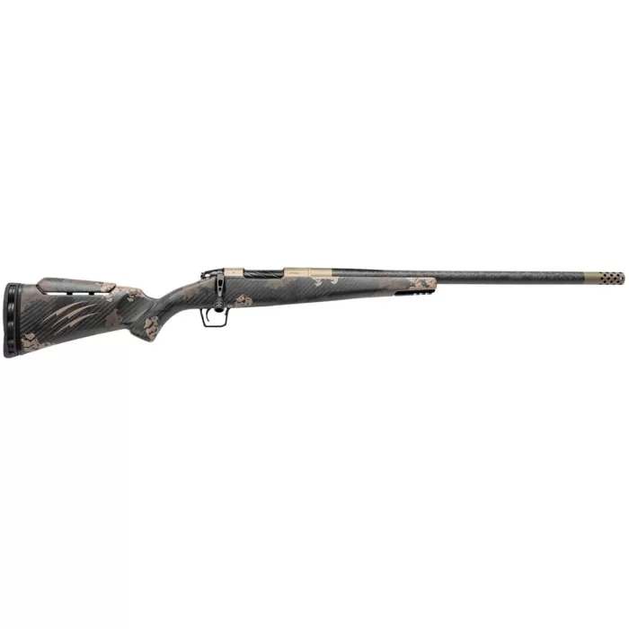 Fierce Firearms Rogue Mini 2 Mini Compact Carbon Fiber 6.5 Creedmoor Bronze and Silver Rifle
