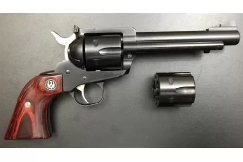 Ruger Flattop 357/9Mm Bl/Wd 5.5" AS 5246 736676052462