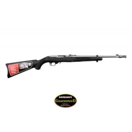 Ruger 10/22 Takedown .22LR, 16.25", Threaded, Stainless, 10rd, Black Synthetic Stock