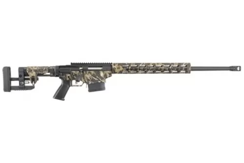 Ruger Precision 308 20" Barrel KeyMod Rail, Desolve Bare Reduced Camo Finish, 10rd Magazine