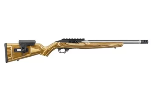 Talo 10/22 Competition .22Lr 16.12" SS Fluted Laminated RUG 31127 736676311279