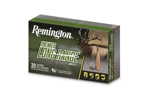 Remington Premier Long Range, 6mm Creedmoor, Speer Impact, 109 Grain, 20 Rounds