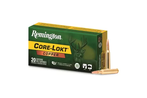 Remington Core-Lokt Copper, .270 Winchester, Copper HP, 130 Grain, 20 Rounds