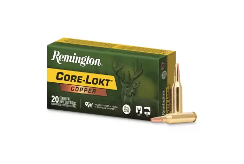 Remington Core-Lokt Copper, .300 Win. Mag., Copper HP, 180 Grain, 20 Rounds