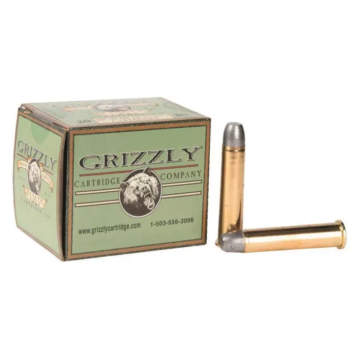 Grizzly Cartridge 45-70 GoveRNment 405 Grain Round Nose Flat Point Pistol Ammo, 20 Rounds, GC45/701 Grizzly Cartridge 45-70 GoveRNment 405 Grain Round Nose Flat Point Pistol Ammo, 20 Rounds, GC45/701