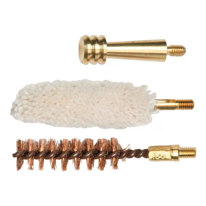 CVA Ramrod Accessory Pack 50 Cal Brass/Cotton/Metal CVA Ramrod Accessory Pack 50 Cal Brass/Cotton/Metal