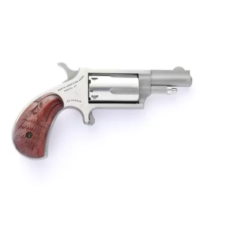North American Arms NAA 22Mag/22LR Convertible 1-5/8" SS, Holster, Eagle Grip