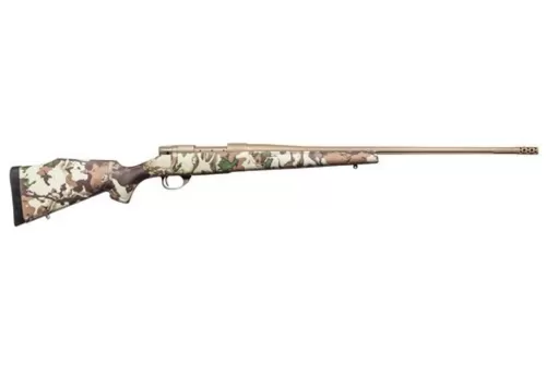 Weatherby Vanguard First Lite, 300 Winchester Magnum, 28" Barrel, Flat Dark Earth, Fist Lite Camo Synthetic Stock, 3Rd