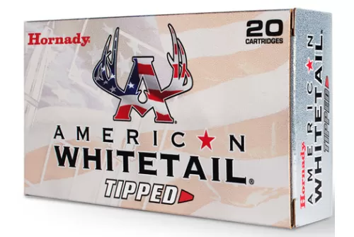 Hornady 81624 American Whitetail 6.5PRC 129gr 20 Per Box/10 Case
