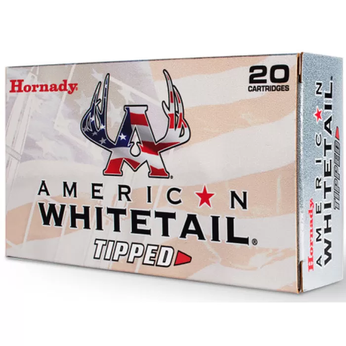 Hornady 81624 American Whitetail 6.5PRC 129gr 20 Per Box/10 Case Hornady 81624 American Whitetail 6.5PRC 129gr 20 Per Box/10 Case