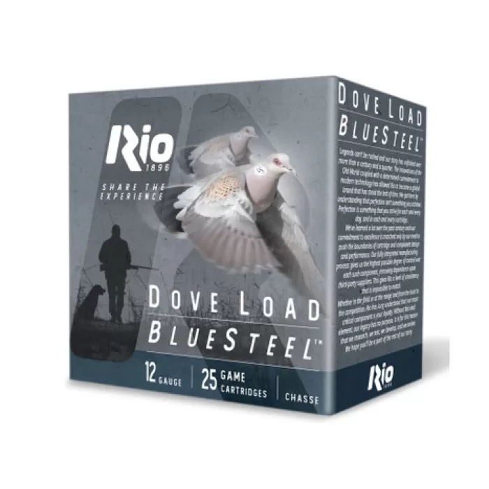 RIO DLBS287 DOVE LOAD 12G 2-3/4 7 25/10 RIO DLBS287 DOVE LOAD 12G 2-3/4 7 25/10