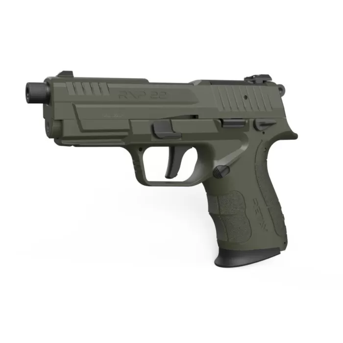 Retay RXP22 DA/SA Threaded Barrel .22 LR Olive Drab Green Pistol