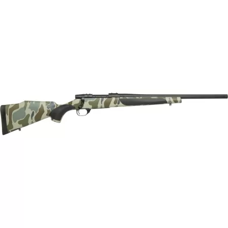 Weatherby Vanguard HUSH Tundra Right Hand Threaded .308 Win HUSH Camo Rifle