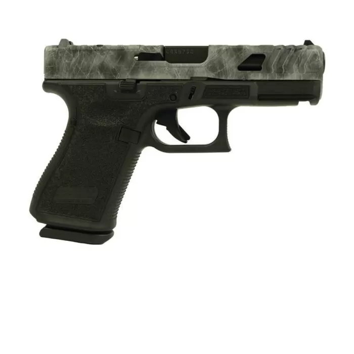 Glock 19V Optic Ready Laser Stippled Frame 9mm Black Pistol