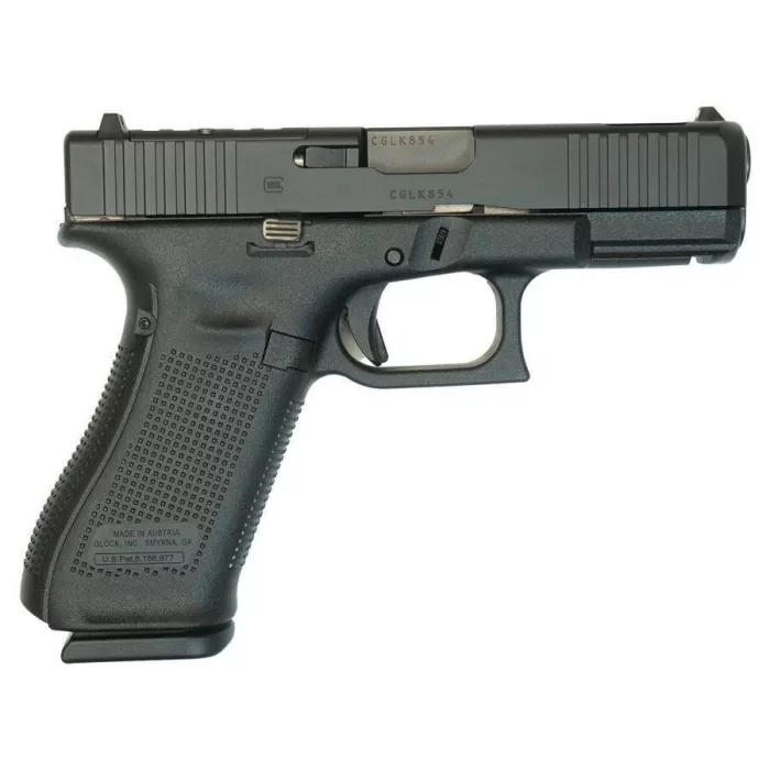 Glock 45 V Ported Optic Ready Fixed Sights 9mm Black Cerakote Pistol Glock 45 V Ported Optic Ready Fixed Sights 9mm Black Cerakote Pistol