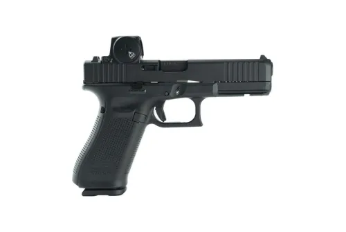Glock 17 V 9mm Black Pistol w/ Vortex Defender Enclosed