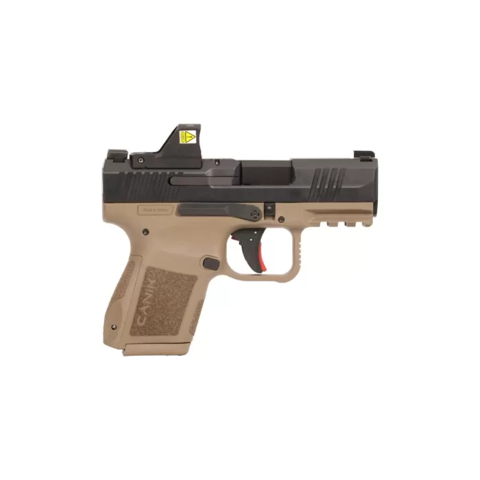 Canik METE MC9 Compact 9mm Black/FDE Pistol with Mecanik MO1