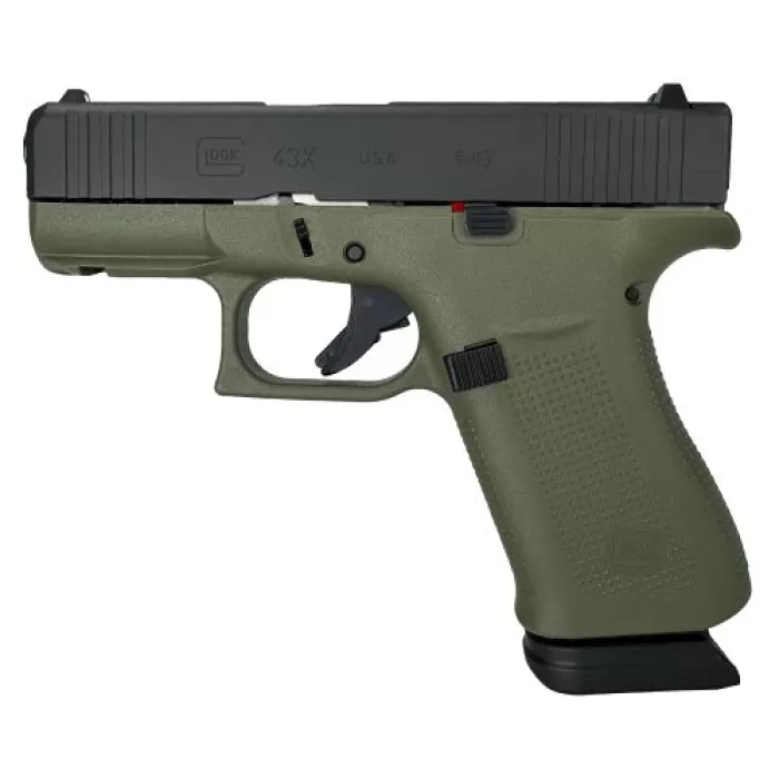 Glock G43x 9mm Pistol 3.6