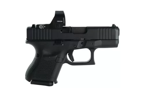 Glock 26 V Compact 9mm Black Pistol w/ Viridian RFX35 Green Dot