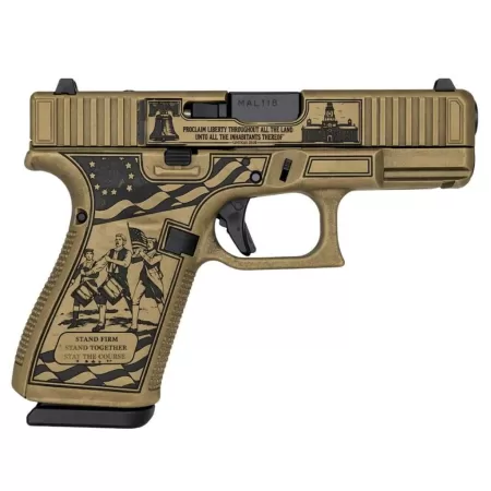 GLOCK 19 (V) 9MM FXD 5.5 COMM 15RD Spirit of '76