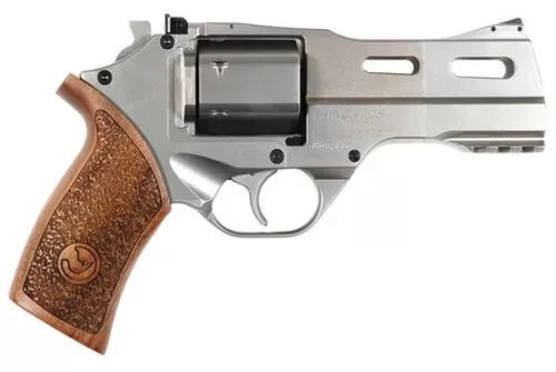 Chiappa Rhino 40DS Hard Chrome 357 Magnum Revolver - 6 Rounds, 4