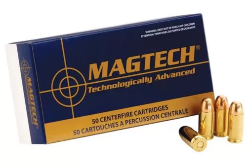 MagTech Range/Training Ammo Brass .38 SPL 50-Rounds 158 Grain Semi-Jacketed Hollow Point