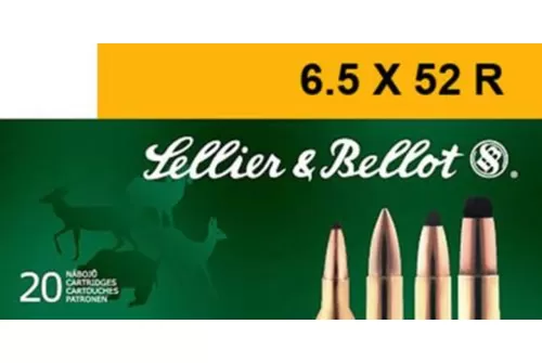 Sellier & Bellot SB6552RA Rifle 6.5x52mmR 117 gr Soft Point (SP) 20 Bx
