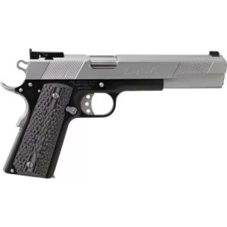 Iver Johnson Arms Iver Johnson Arms Eagle Xl, 10Mm, 6" Barrel, Matte Chrome/Matte Black, Walnut Grips, 8-Rd EAGLEXL-T/T10