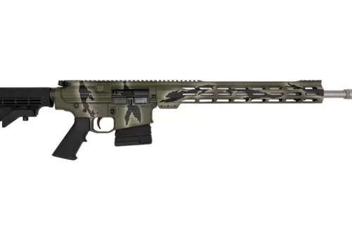 Great Lakes Firearms and Ammunition AR-10 Pursuit Green / SS .308 Win 18
